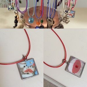 Sock Monkey Artisan Necklace
